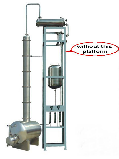 JH alcohol evaporator